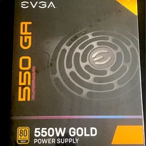 BRAND NEW EVGA SUPERNOVA 550w 80+GOLD FULLY MODULAR WITH WARRANTY
